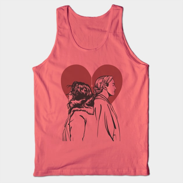 Killing Eve fan art Tank Top by ElenaM